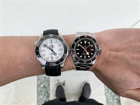 omega seamaster diver 300m vs tudor black bay 58|omega seamaster vs black bay 58.